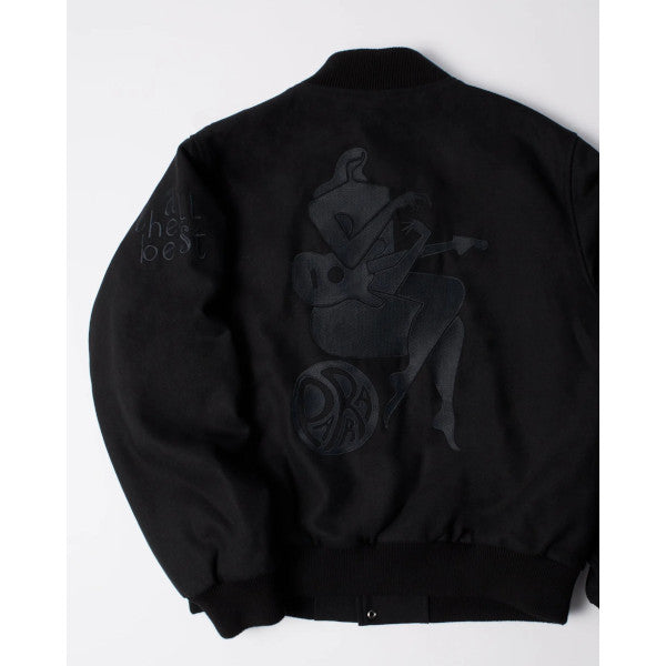 Parra All the Best Varsity Jacket (black)