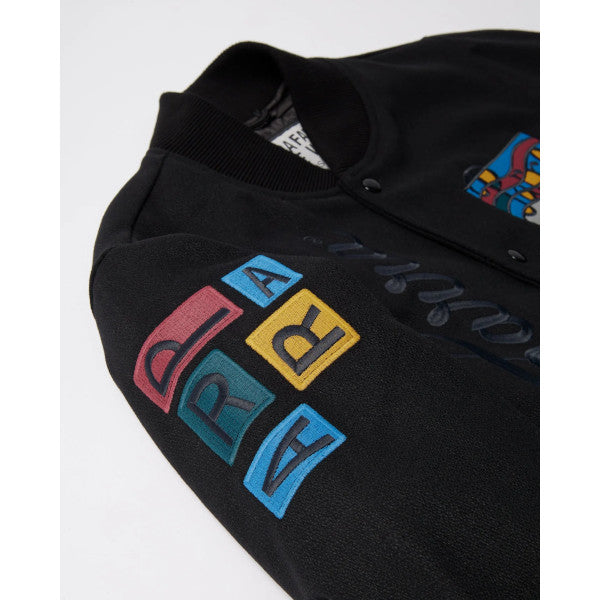 Parra All the Best Varsity Jacket (black)