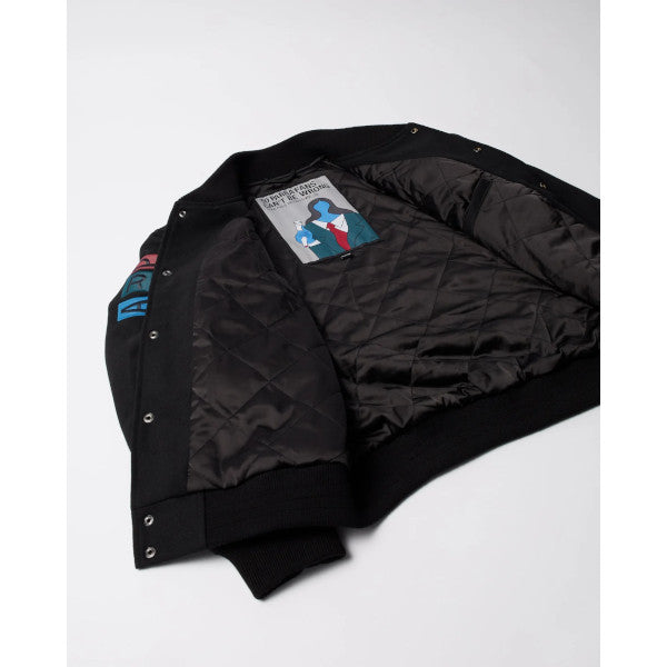 Parra All the Best Varsity Jacket (black)
