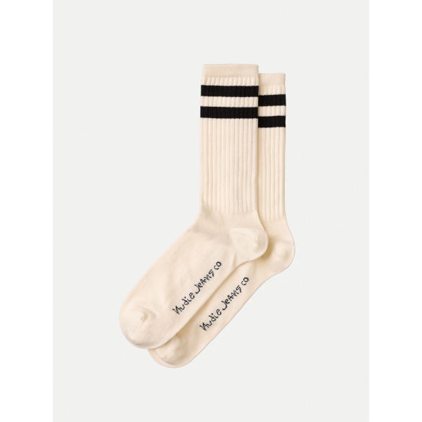 Nudie Amundsson Sport Sock (offwhite/navy)