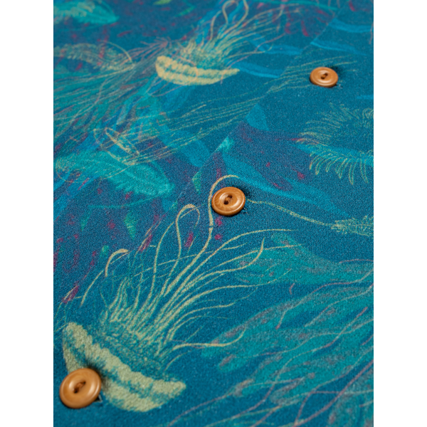 Nudie Arvid Hawaii Shirt (deep sea multi)