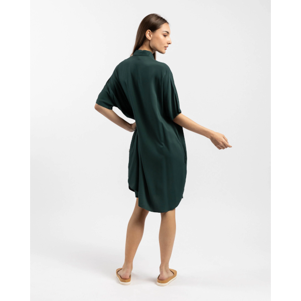 Wemoto W Avril Midi Dress (dark green)