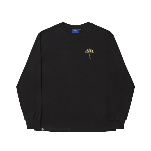 Hélas Backgammon LS Tee (black)