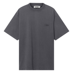 Woodbird Baine Washed T-Shirt (washed slate blue)