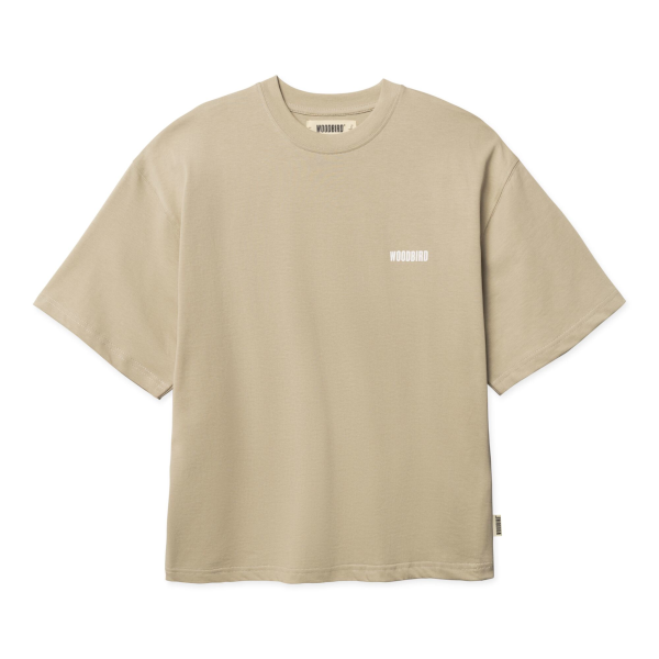Woodbird W Balo Sea T-Shirt (stone)