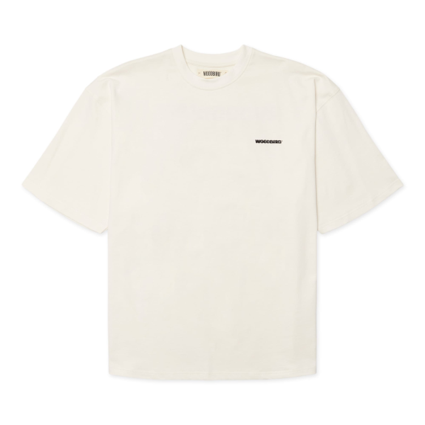 Woodbird Beam Tram T-Shirt (off white)