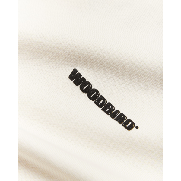 Woodbird Beam Tram T-Shirt (off white)