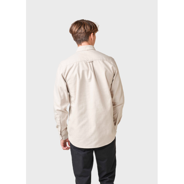 Klitmøller Benjamin Lumber Shirt (sand melange)