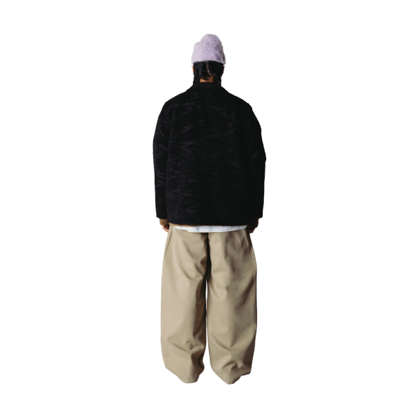 Woodbird Blade Chenille Jacket (black)