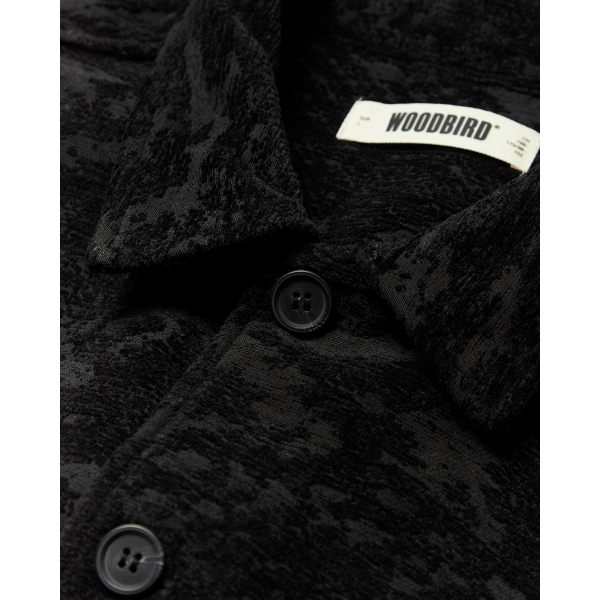Woodbird Blade Chenille Jacket (black)