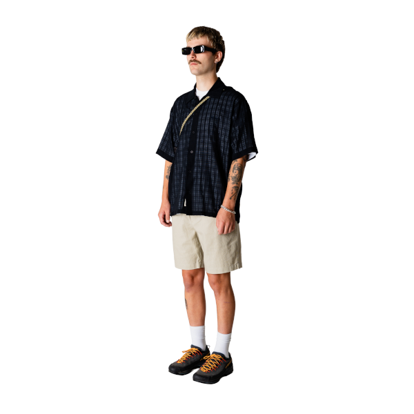 Woodbird Bommy Linen Short (stone)