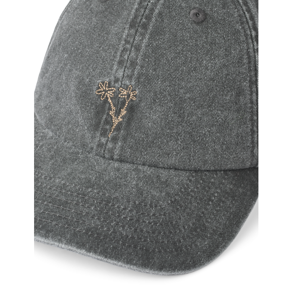 Forét Bouquet Washed Cap (washed black)