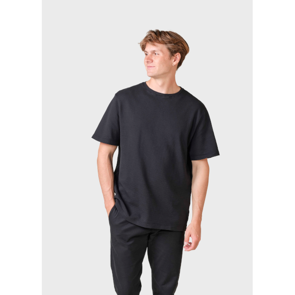 Klitmøller Boxy Structure T-Shirt (black)