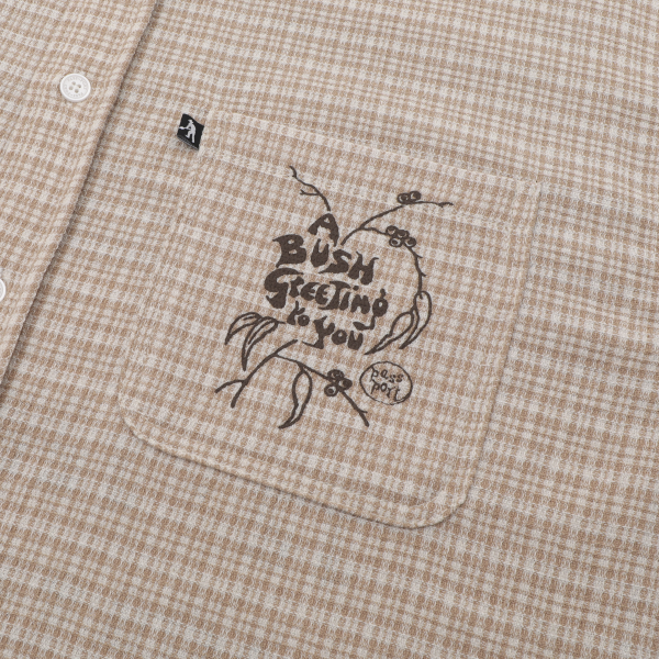 Passport Bush Greeting S/S Shirt (tan)