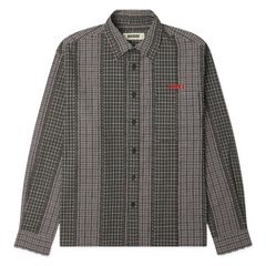 Woodbird Buzo Woma Check Shirt (brown-green)