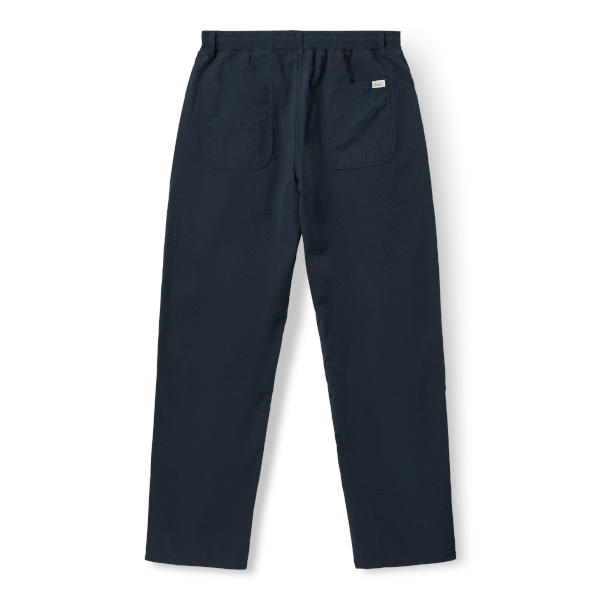 Forét Calm Seersucker Pant (navy)