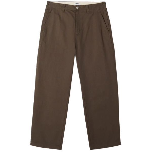 Obey Hardwork Carpenter Pant (olive branch)