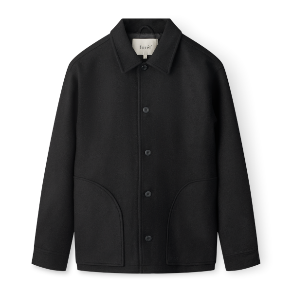 Forét Cave Wool Jacket (black)