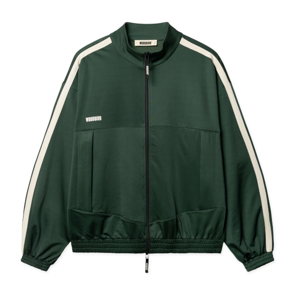 Woodbird Chang Track Jacket (pine green)