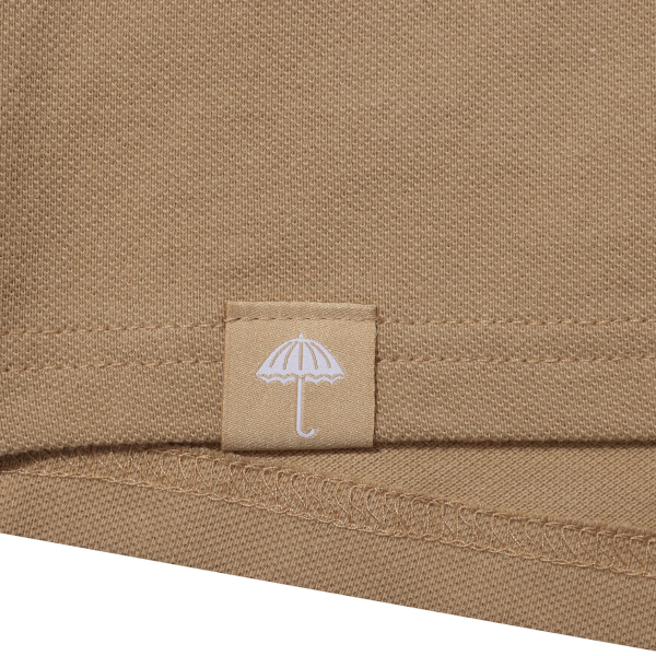 Hélas Classic Pique LS Polo (beige)