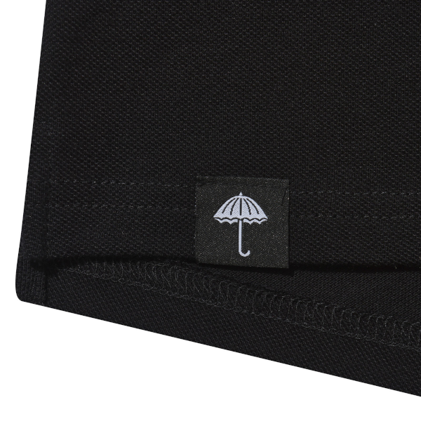 Hélas Classic Pique LS Polo (black)