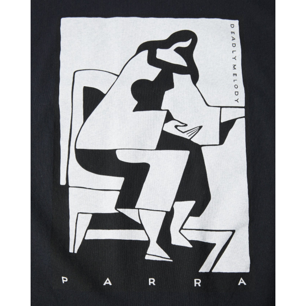 Parra The Confession Tee (washed black)