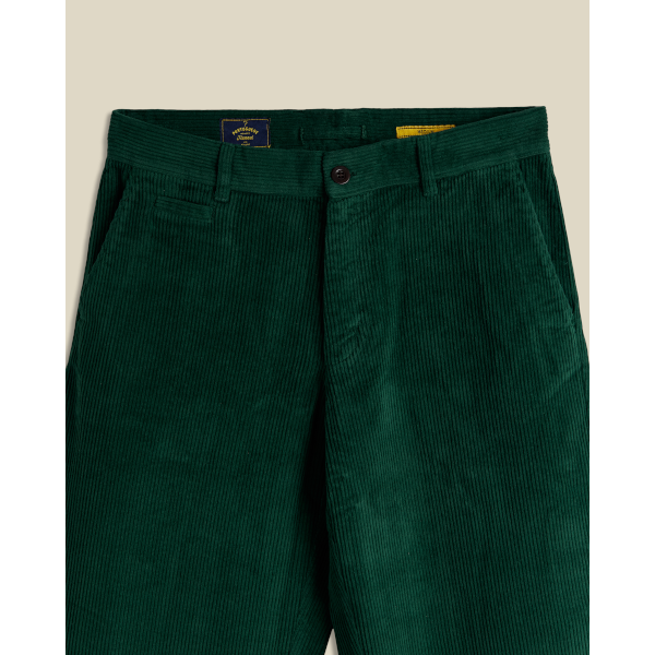 Portuguese Flannel Corduroy Trousers (green)