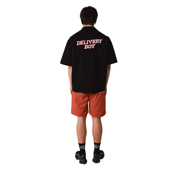 Woodbird Delivery Shirt NIKBEN (black)