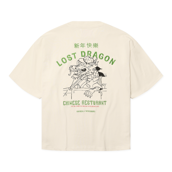 Woodbird Delivery Tee NIKBEN (off white)