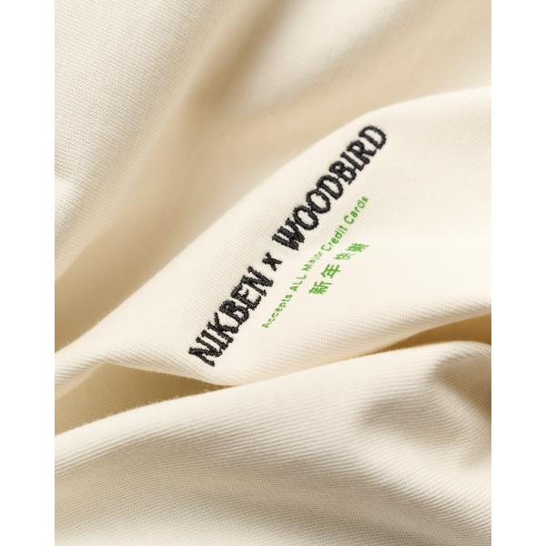 Woodbird Delivery Tee NIKBEN (off white)