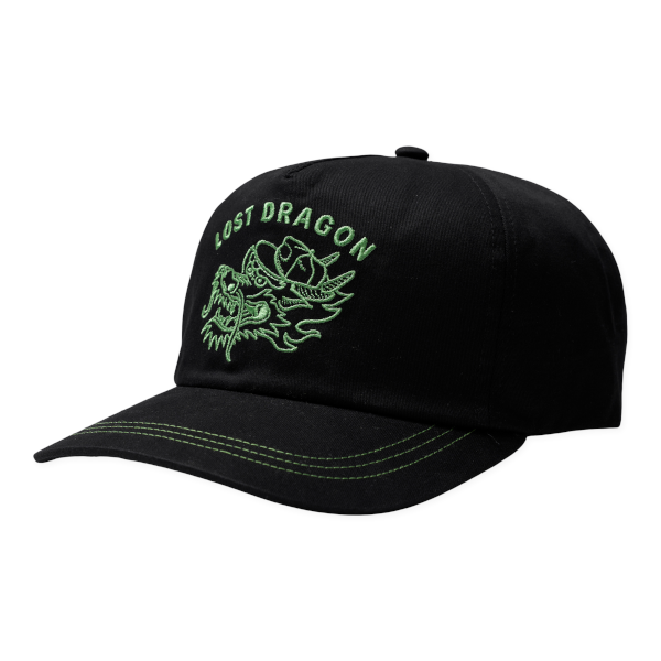 Woodbird Dragon Cap NIKBEN (black-green)