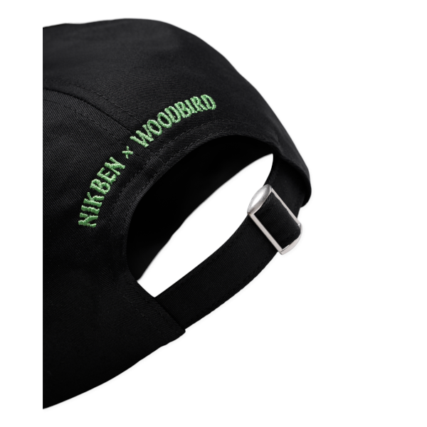 Woodbird Dragon Cap NIKBEN (black-green)