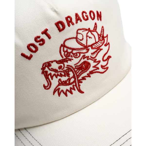 Woodbird Dragon Cap NIKBEN (white-red)