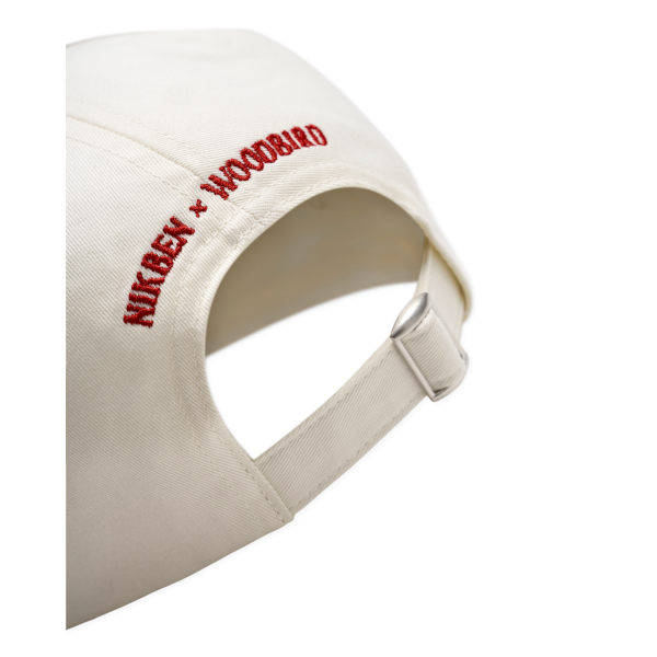 Woodbird Dragon Cap NIKBEN (white-red)