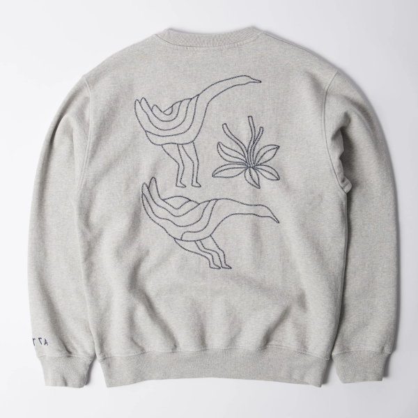 Parra Duck Attack Crew (heather grey)