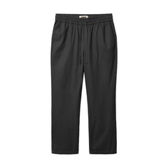 Woodbird Eik Linen Pant (black)