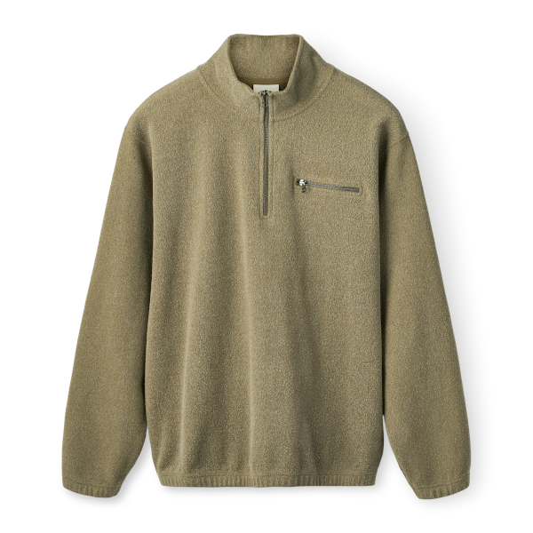 Forét Elm Half-Zip Sweat (army)