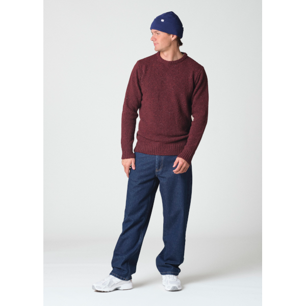 Klitmøller Fine Rib Beanie (surf blue)