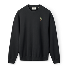 Forét Fish Sweatshirt (black)