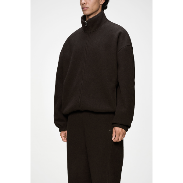 Rains Fleece Zip Jacket (bark)