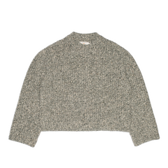 Nudie W Gittan Chunky Knit (green melange)