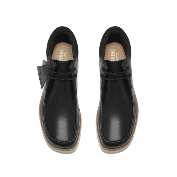 Clarks M Walla Orkhon Boot (black leather)