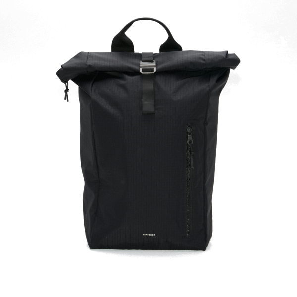 Sandqvist Grid Rolltop Backpack 16" (black)