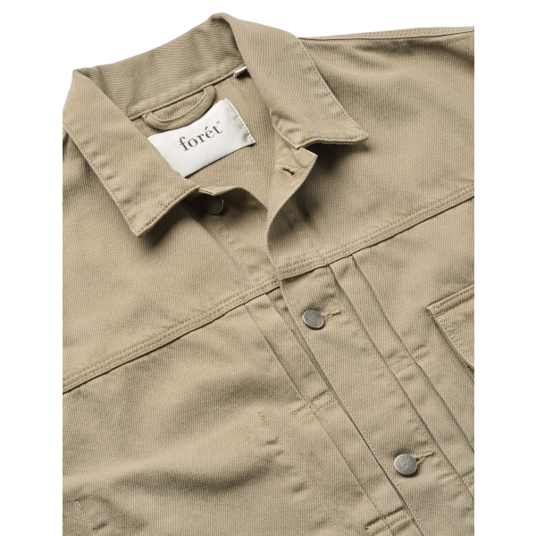 Forét Hazy Twill Jacket (light taupe)