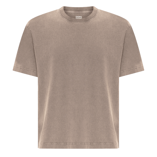 Colorful Standard Heavy Organic Boxy Tee (faded khaki)