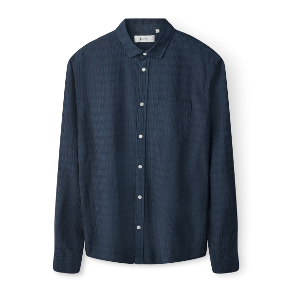 Forét Juno Structured Shirt (navy)