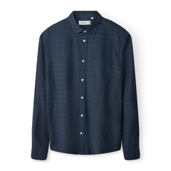 Forét Juno Structured Shirt (navy)