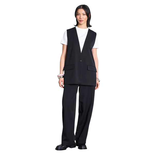 Jan N June Juny Barrel Leg Pants (black)