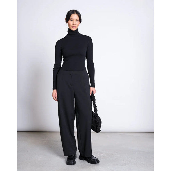 Jan N June Juny Barrel Leg Pants (black)