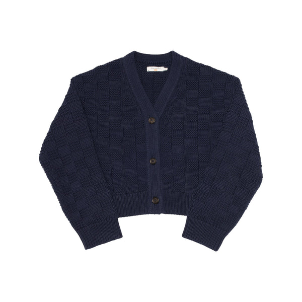 Nudie W Karla Knit Cardigan (blueberry)